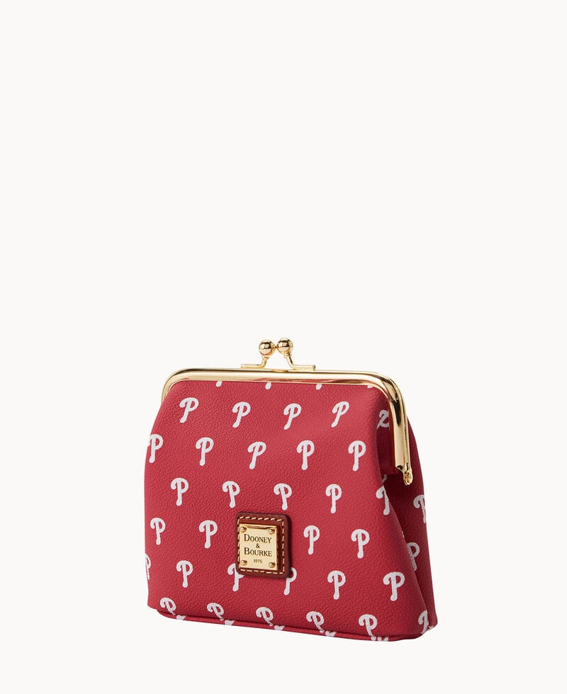 Dooney MLB Phillies Large Framed Purse Phillies ID-CmlQuaLG