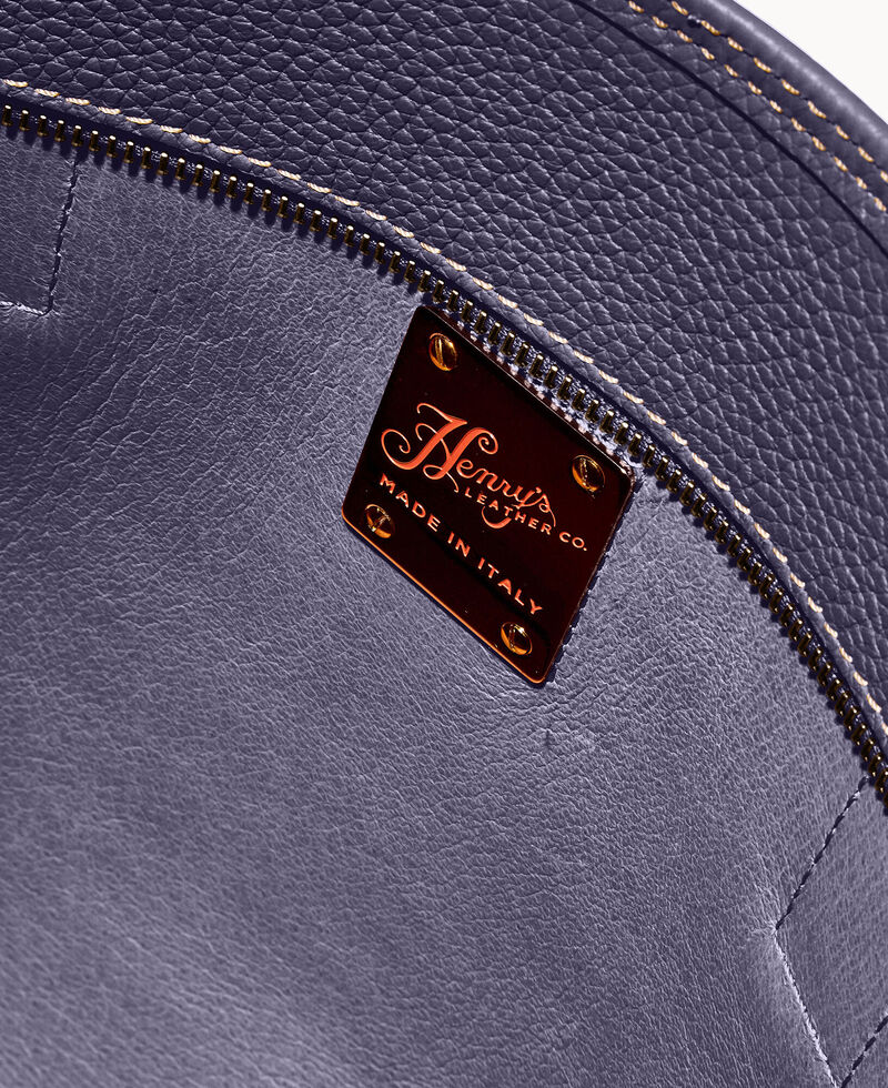 Dooney Henrys Zip Top Tote Navy ID-CpkAu8Hf