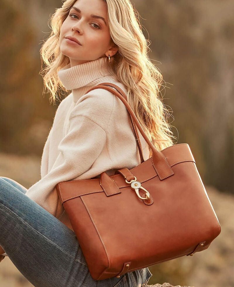 Dooney Florentine Large Amelie Shoulder Bag Ivy ID-FEd9HY6G