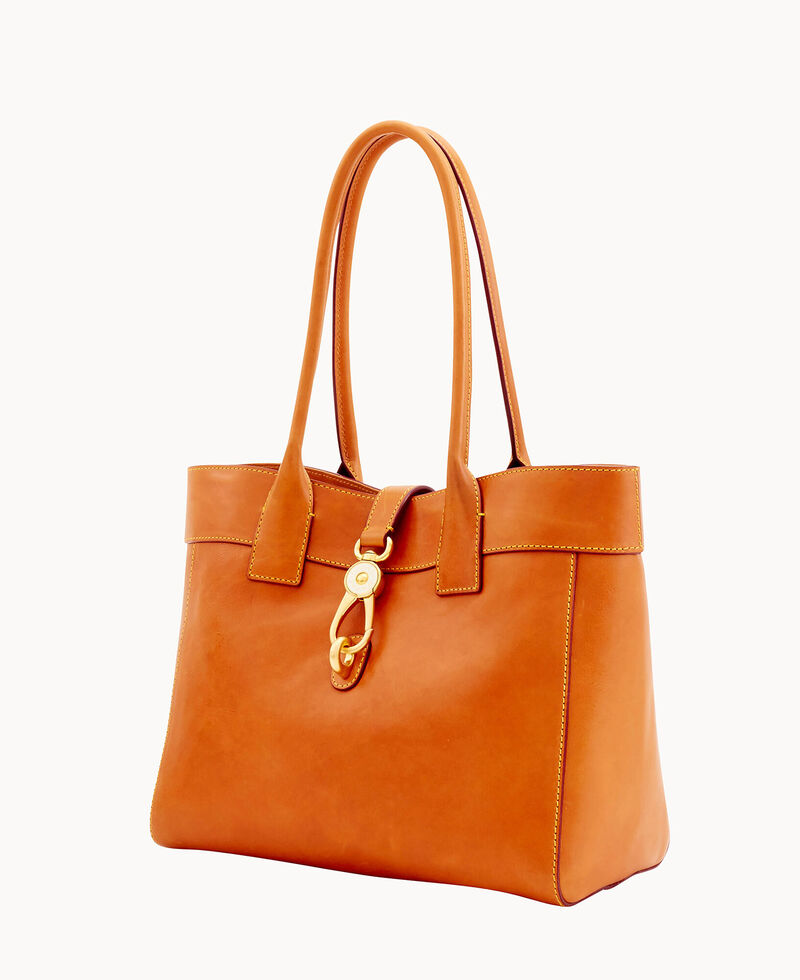 Dooney Florentine Large Amelie Shoulder Bag Natural ID-Gve3QGch