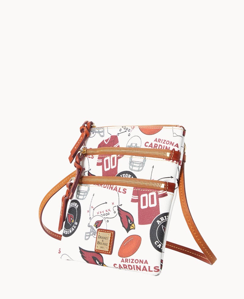 Dooney NFL AZ Cardinals N S Triple Zip Crossbody CARDINALS ID-IKK3fixq