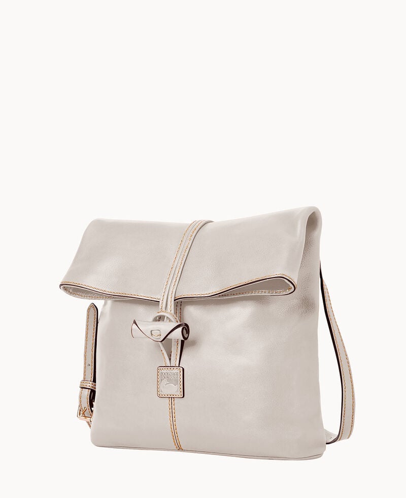 Dooney Florentine Medium Toggle Crossbody Ecru ID-IXmg2YMu