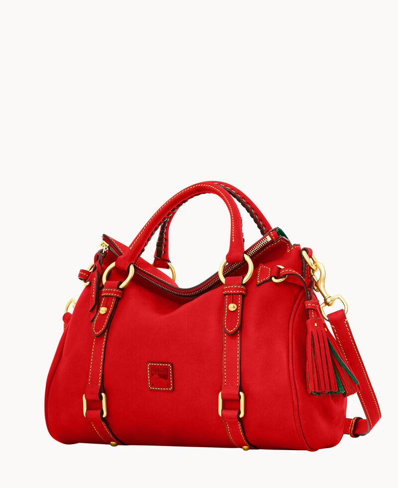 Dooney Florentine Satchel Red ID-Ifa86yVR