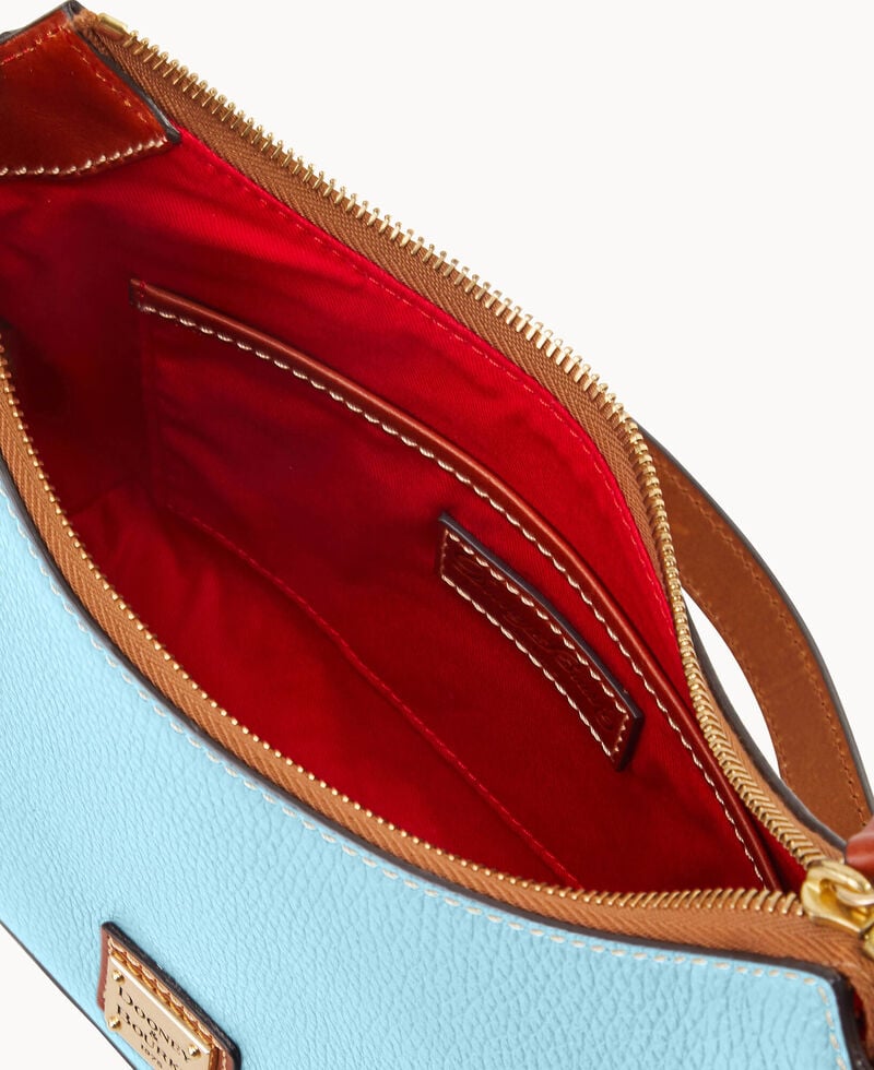 Dooney Pebble Grain Baguette Caribbean Blue ID-JjtwUBTE