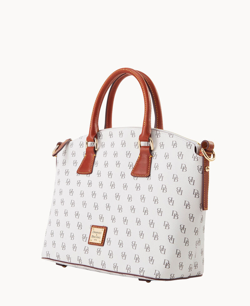 Dooney Gretta Domed Satchel Bone ID-Kyz7ZcuT