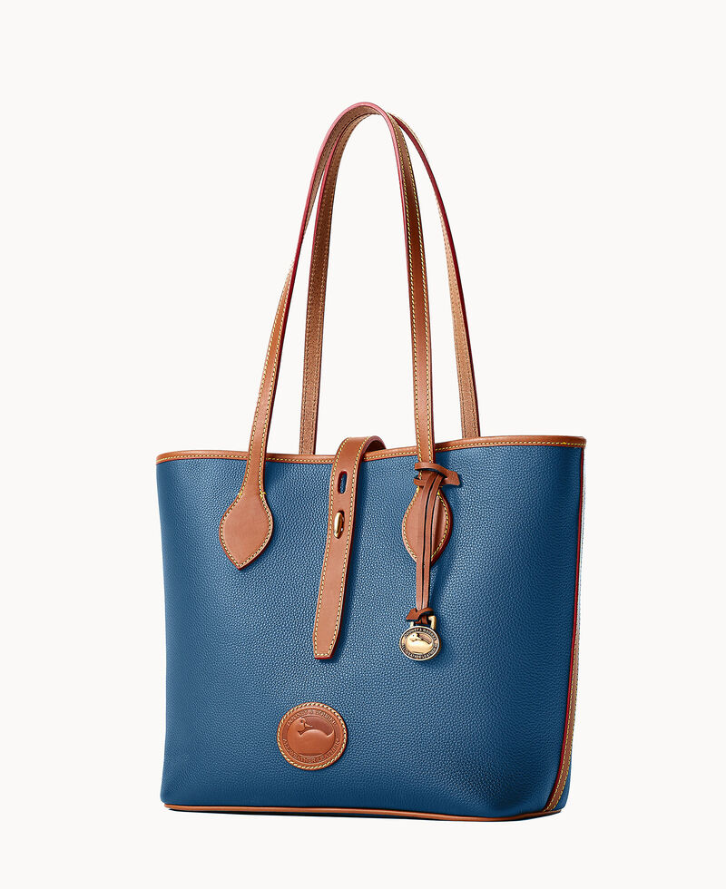 Dooney All Weather Leather 3.0 Tote 36 Denim ID-LTt2lLrQ