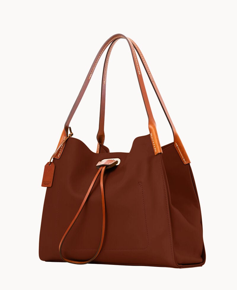 Dooney Oncour Elba Small Full Up Two Burnt Orange ID-OyJs2TCM