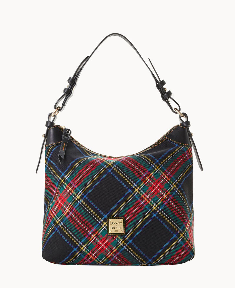 Dooney Tartan Large Erica Black ID-PtYdENDM