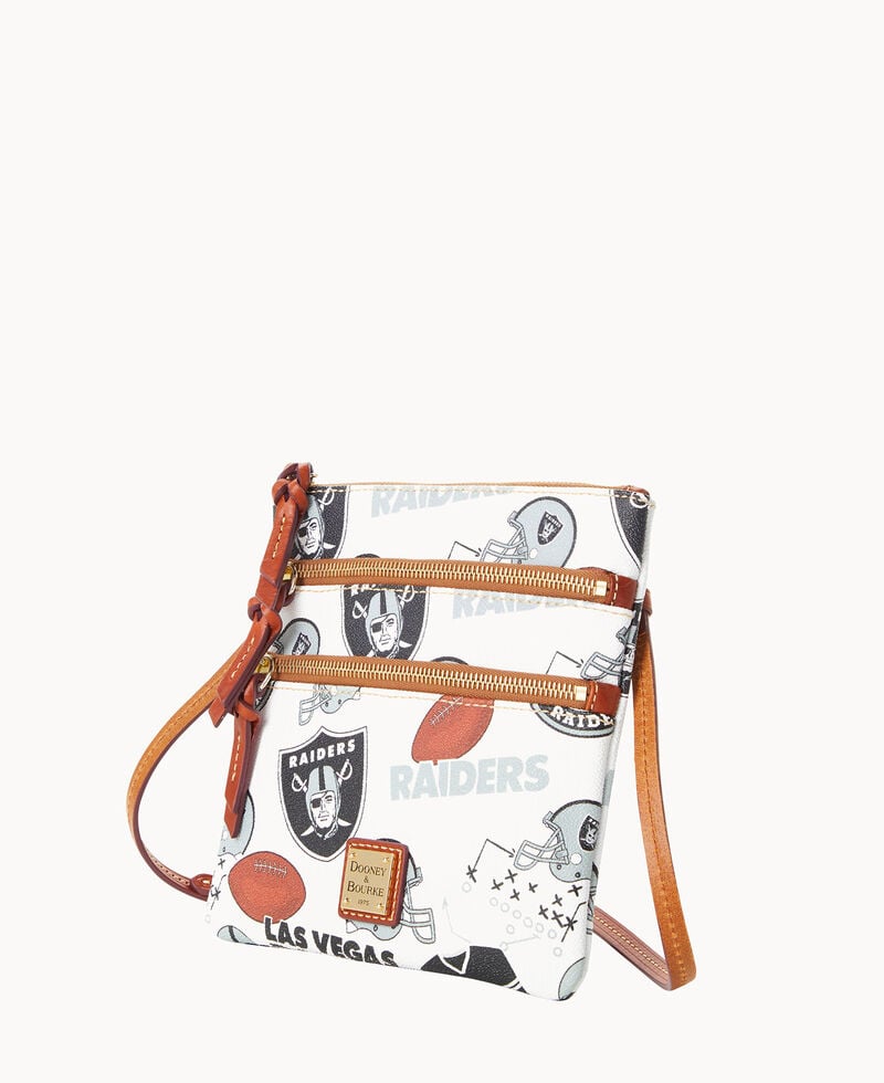 Dooney NFL Raiders N S Triple Zip Crossbody RAIDERS ID-RpY5Z8FF