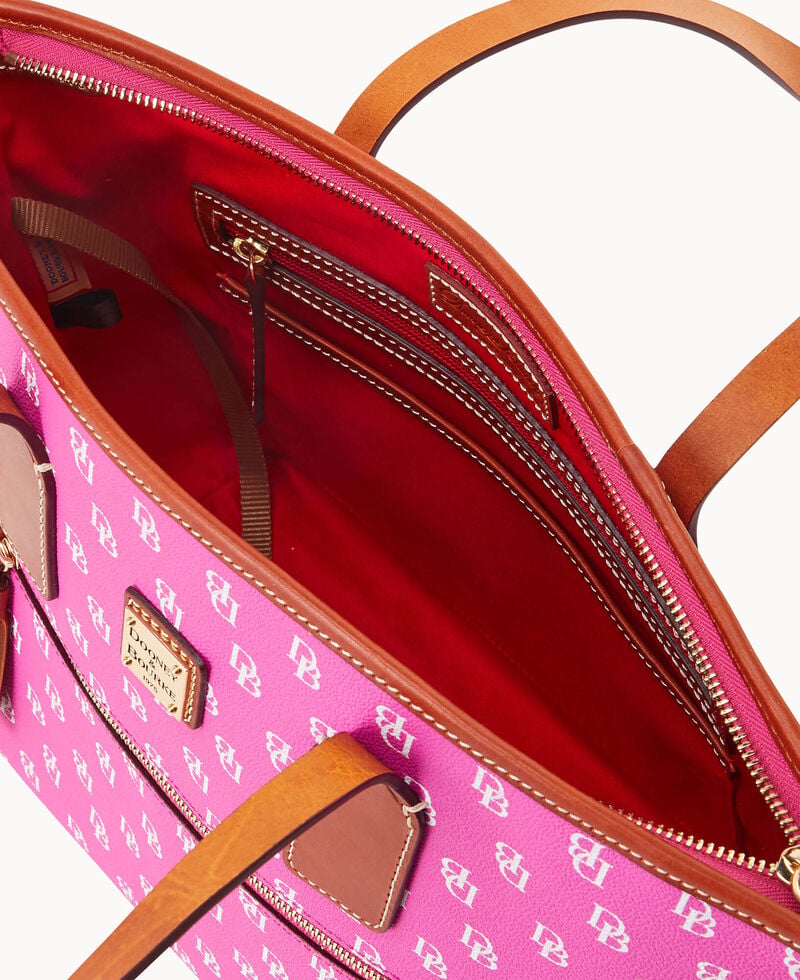 Dooney Gretta Small Tote Fuchsia ID-SNlUIjoN