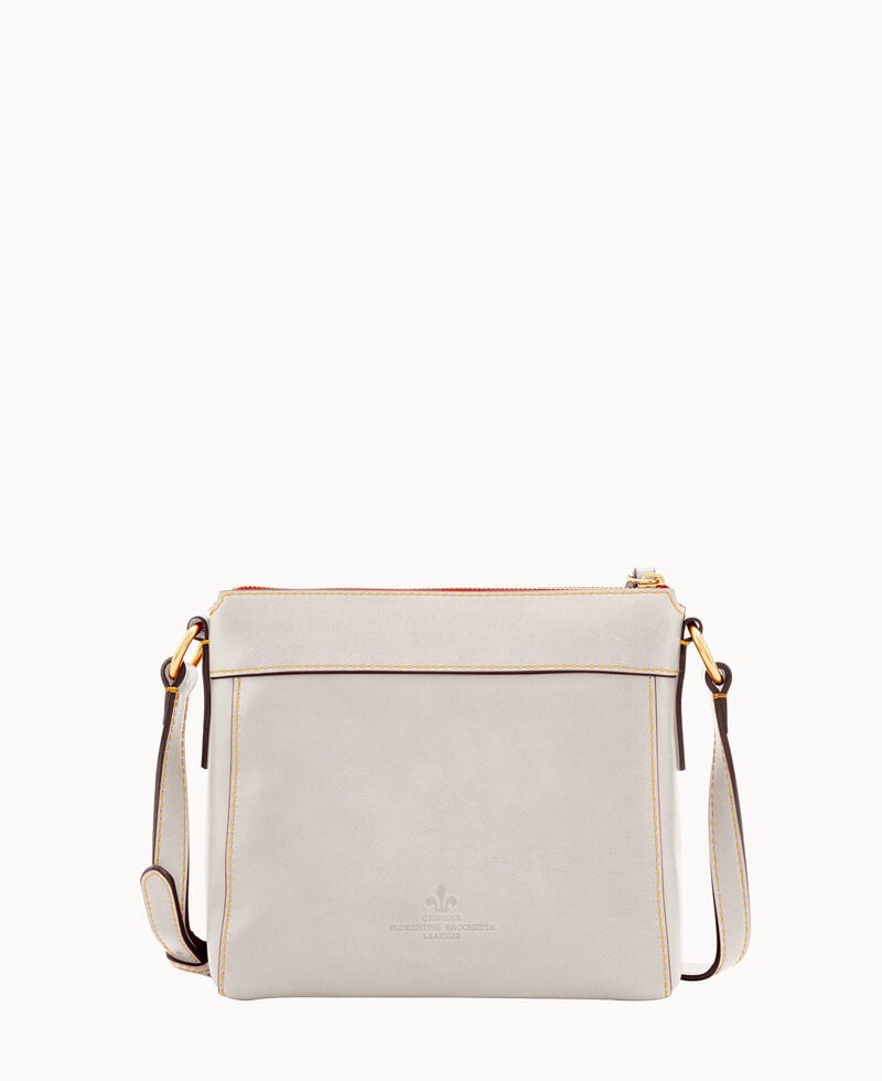 Dooney Florentine Allison Crossbody Ecru ID-VAeBdBGF
