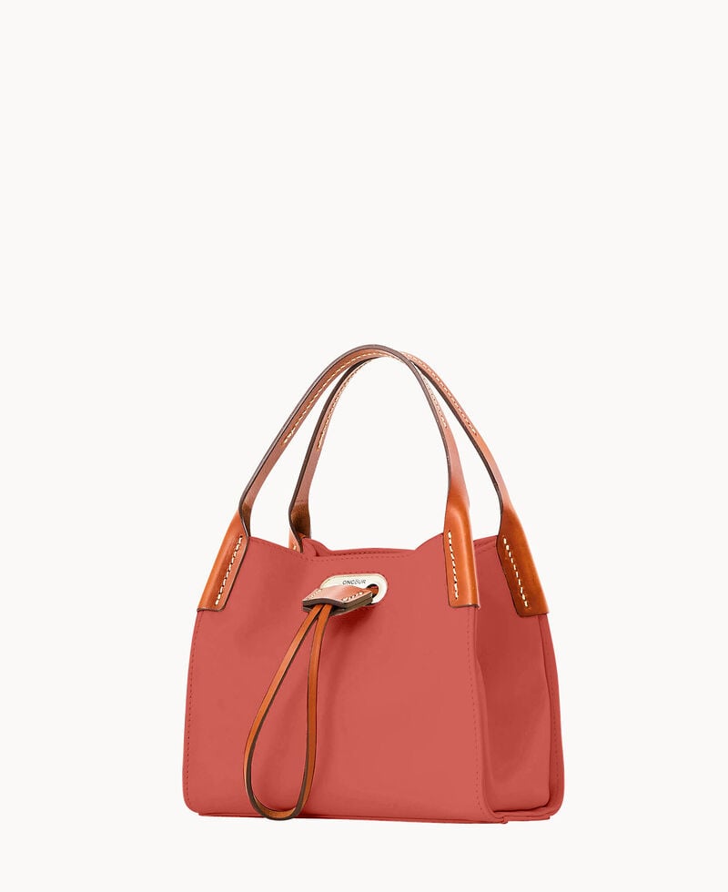 Dooney Oncour Roux Polo Tiny Full Up Dusty Rose ID-WOoHr1o7