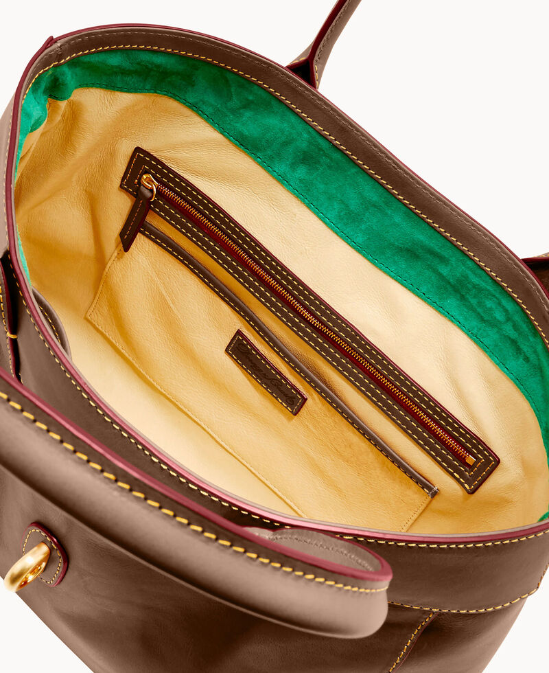 Dooney Florentine Large Amelie Shoulder Bag Elephant ID-X1dpa4QQ