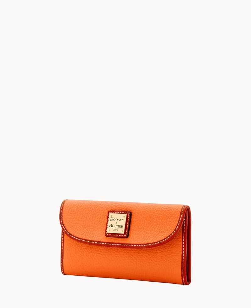 Dooney Pebble Grain Continental Clutch Clementine ID-XupXtaIz