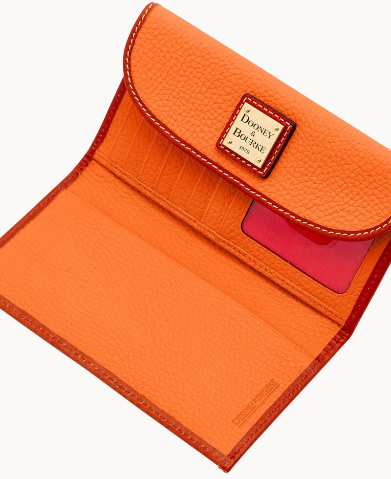 Dooney Pebble Grain Continental Clutch Clementine ID-XupXtaIz