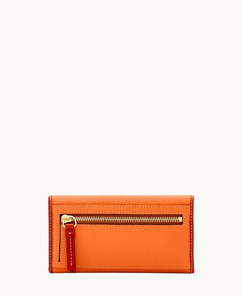 Dooney Pebble Grain Continental Clutch Clementine ID-XupXtaIz
