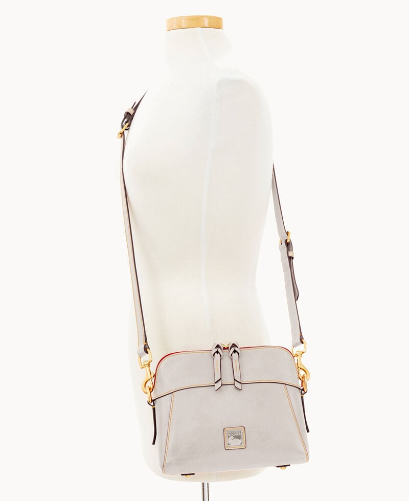 Dooney Florentine Cameron Crossbody Ecru ID-Z3CEXBEM