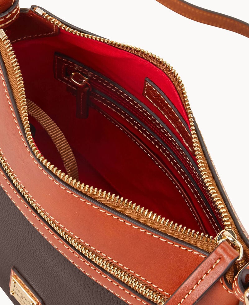 Dooney Pebble Grain Crossbody 25 Brown Tmoro ID-a43PAdeP