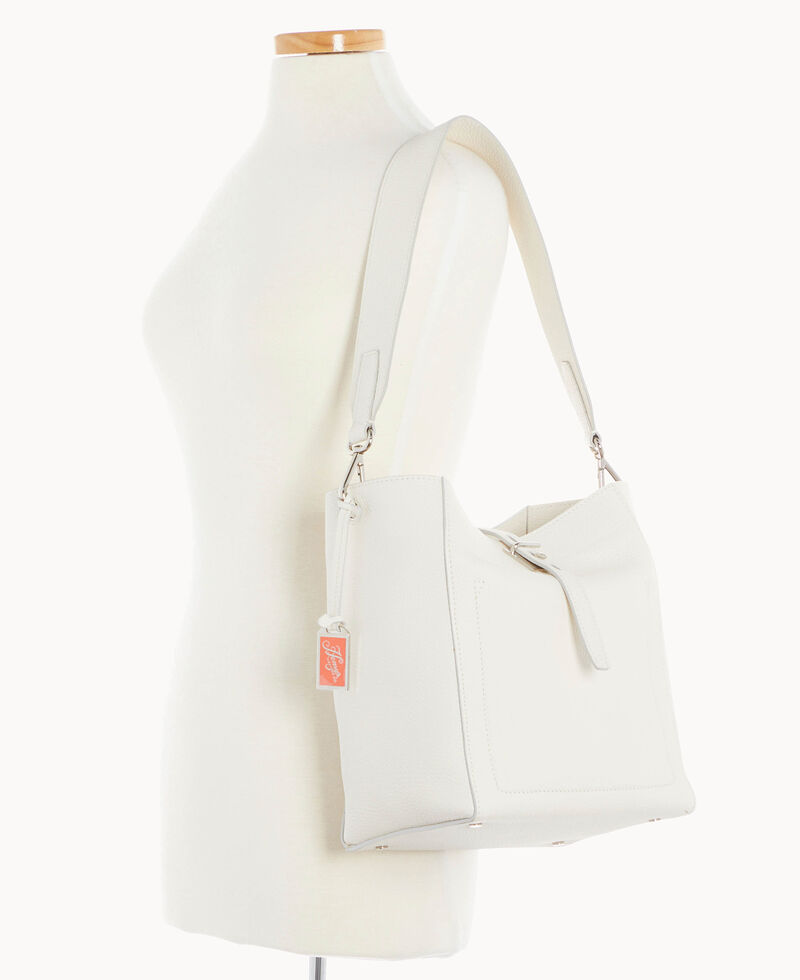 Dooney Henrys Tulip Tote White ID-chQWJOm7