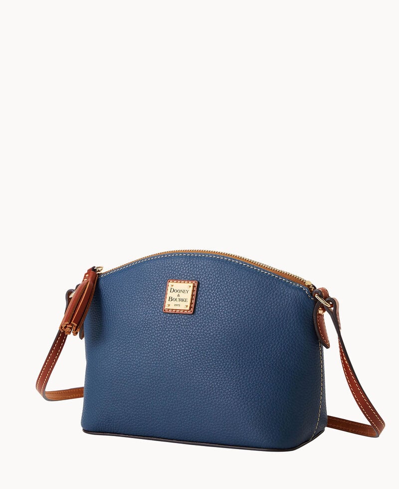 Dooney Pebble Grain Robin Crossbody Jeans ID-eRcAib0Q