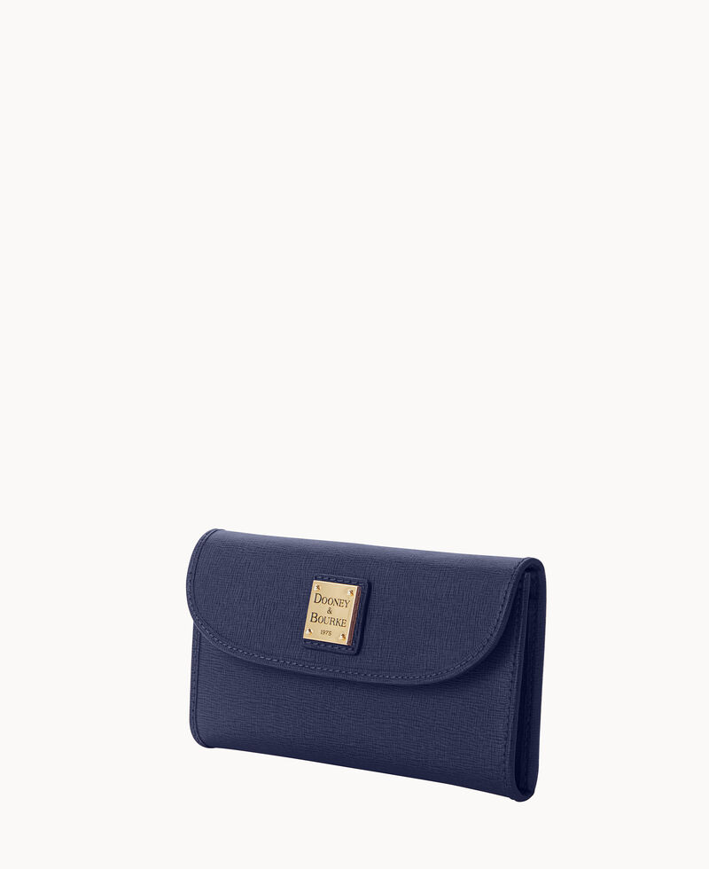 Dooney Saffiano Continental Clutch Marine ID-gevDUo8c