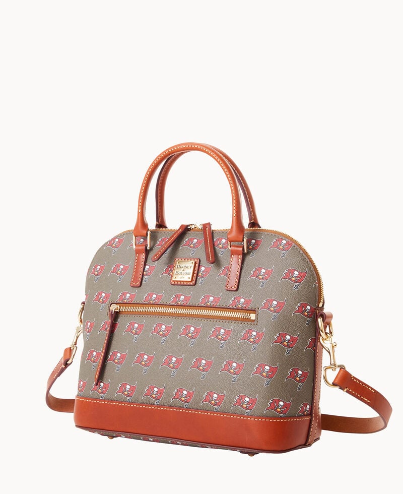 Dooney NFL Buccaneers Domed Zip Satchel Buccaneers ID-i6PzjNYr