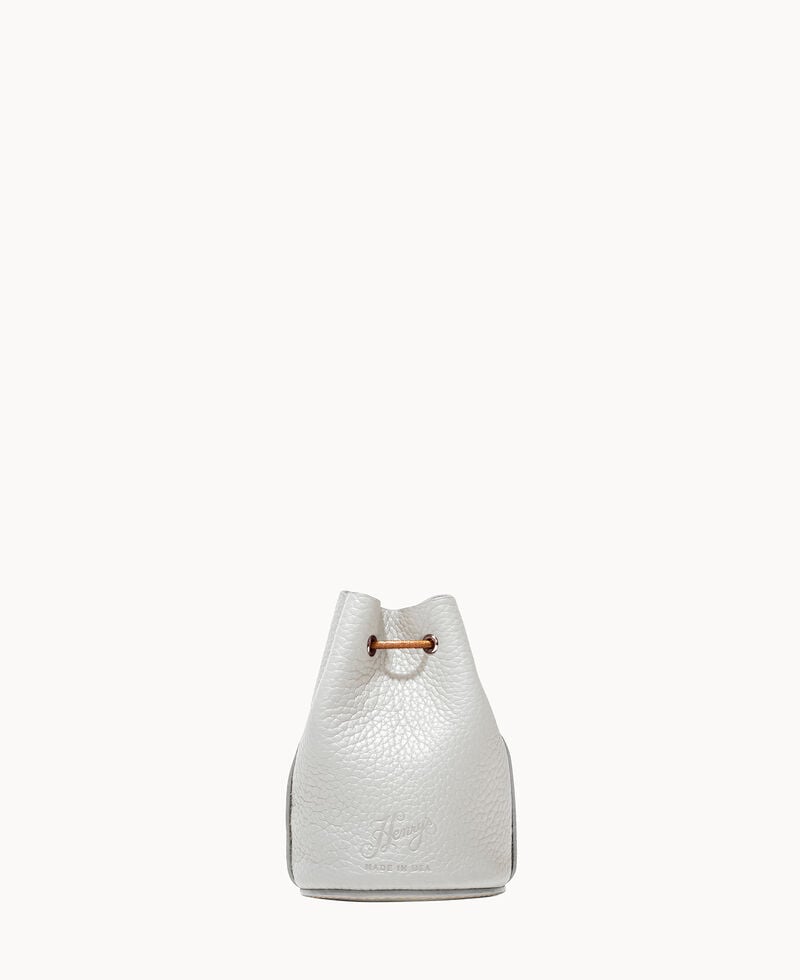 Dooney Henrys Mini Drawstring White ID-k7Umpxwk