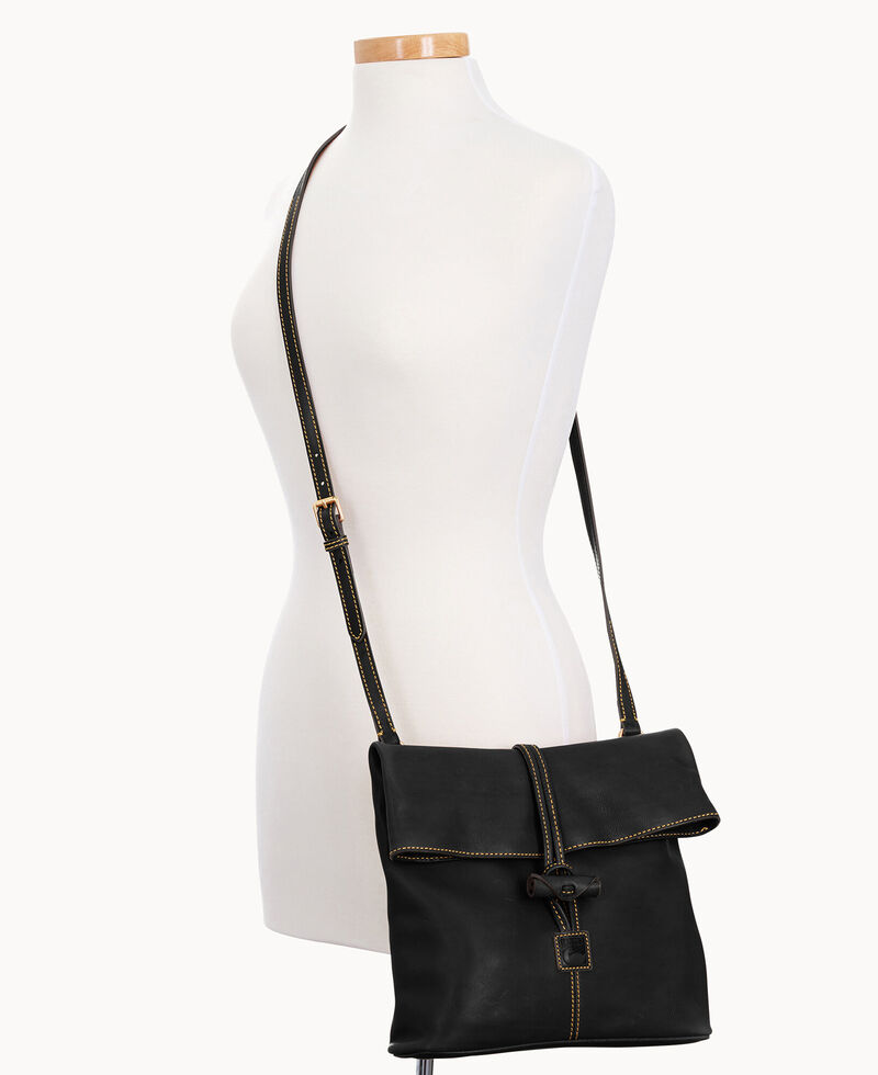 Dooney Florentine Medium Toggle Crossbody Black Black ID-lhELt1cE