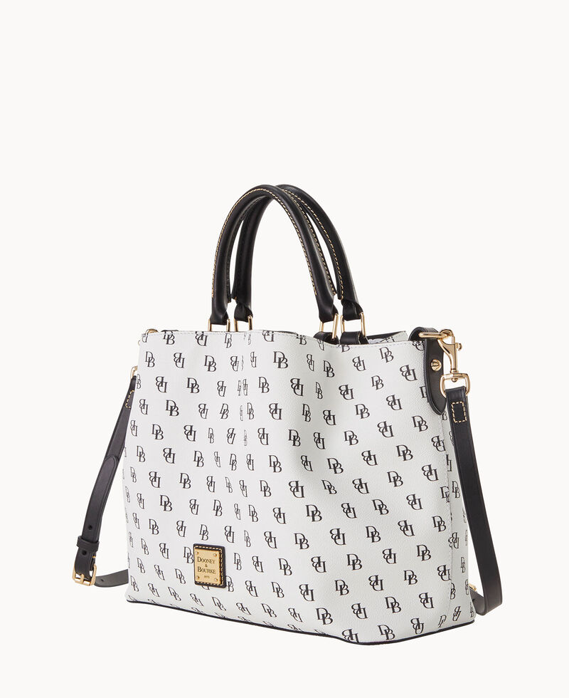 Dooney Gretta Brenna White Black ID-ncvFJ2iQ