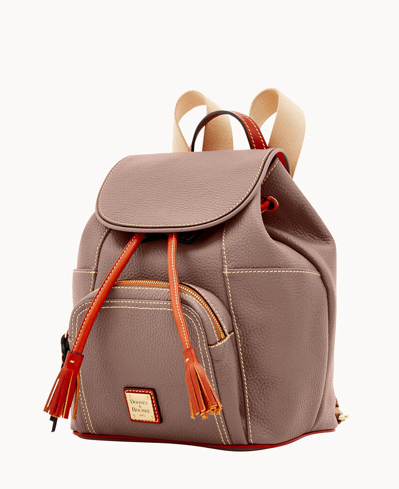 Dooney Pebble Grain Medium Murphy Backpack Elephant ID-pX3eSXgn