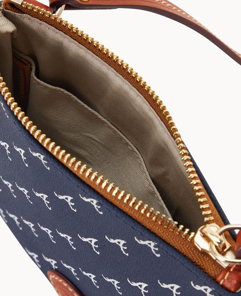 Dooney MLB Braves Small North South Top Zip Crossbody Braves ID-qeqjDqZf