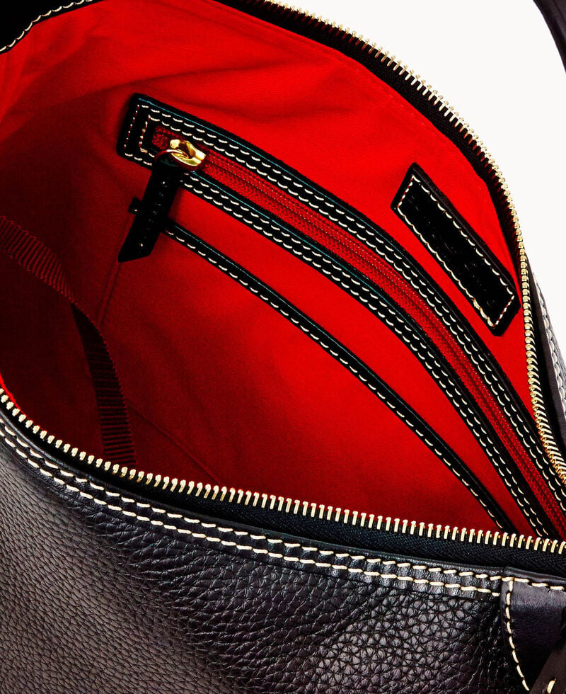 Dooney Pebble Grain Hobo Black Black ID-rvqtdsYn
