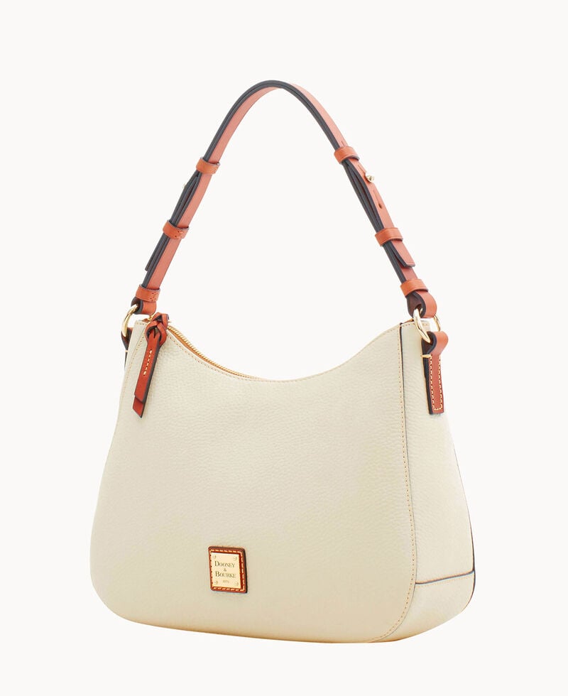 Dooney Pebble Grain Kiley Hobo Bone ID-s18lxkuw