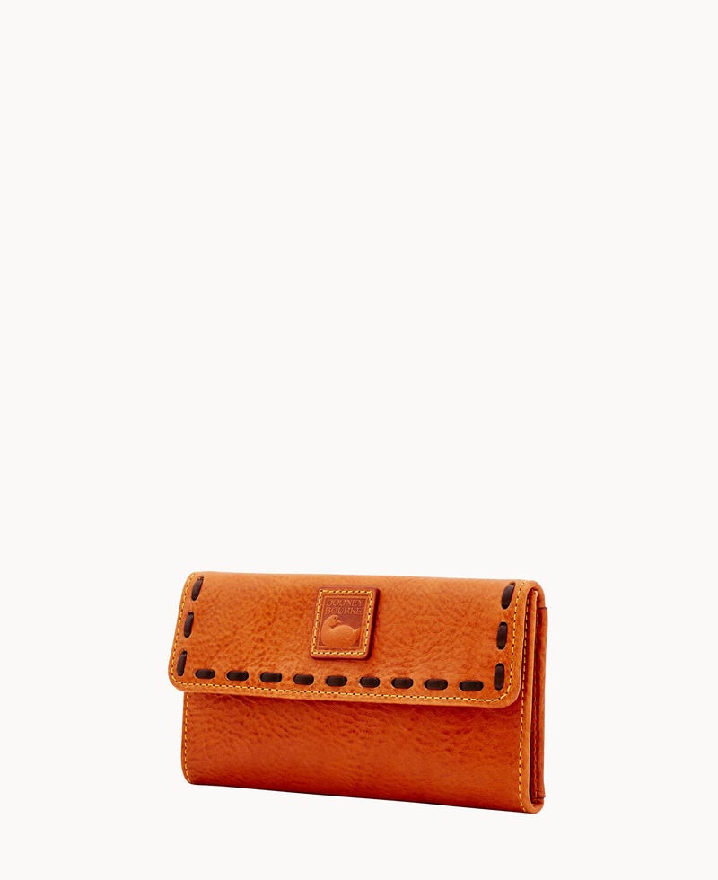 Dooney Florentine Continental Clutch Natural ID-tWvz47CM