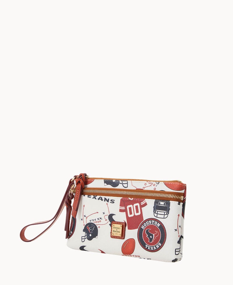 Dooney NFL Texans Double Zip Wristlet Houston Texans ID-uTydvZob