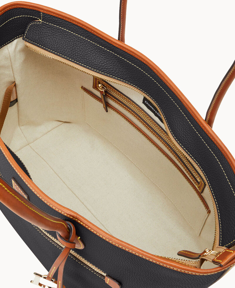Dooney Pebble Grain Large Tote Black ID-uiq4040S