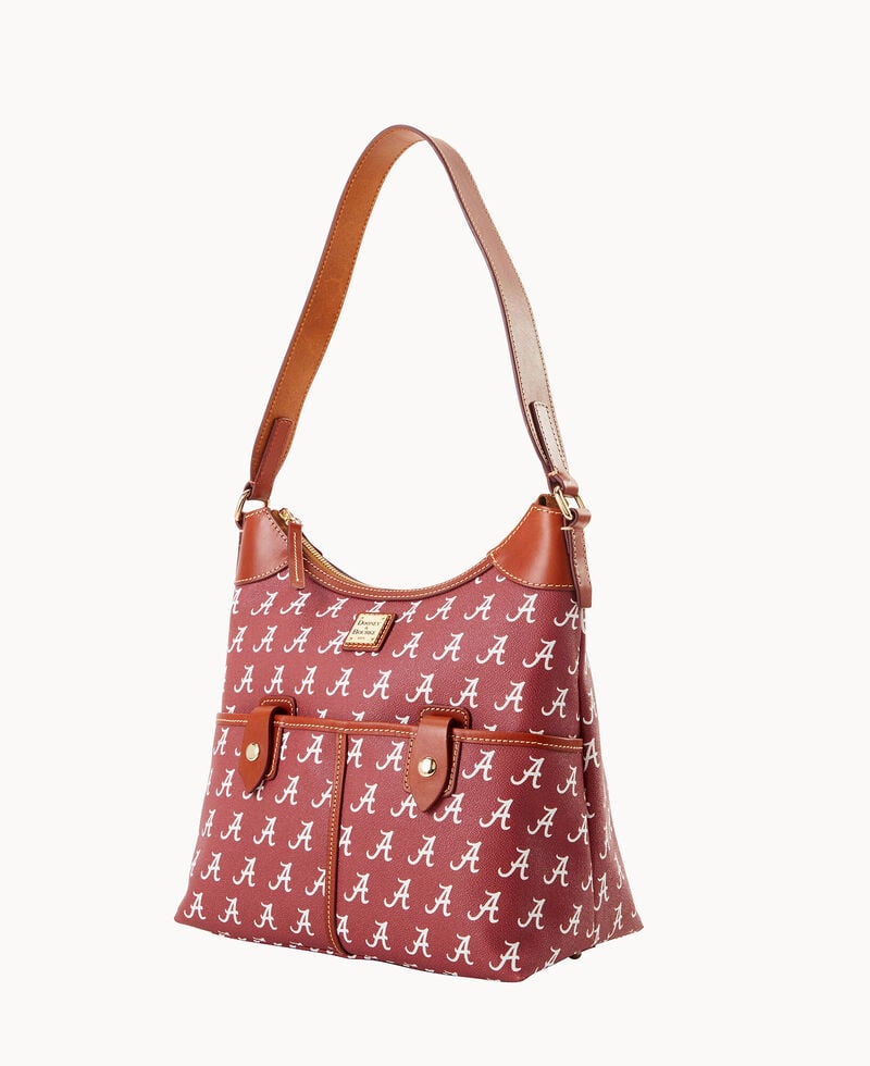 Dooney Collegiate University of Alabama Zip Hobo U OF ALABAMA ID-v7kc37Iy