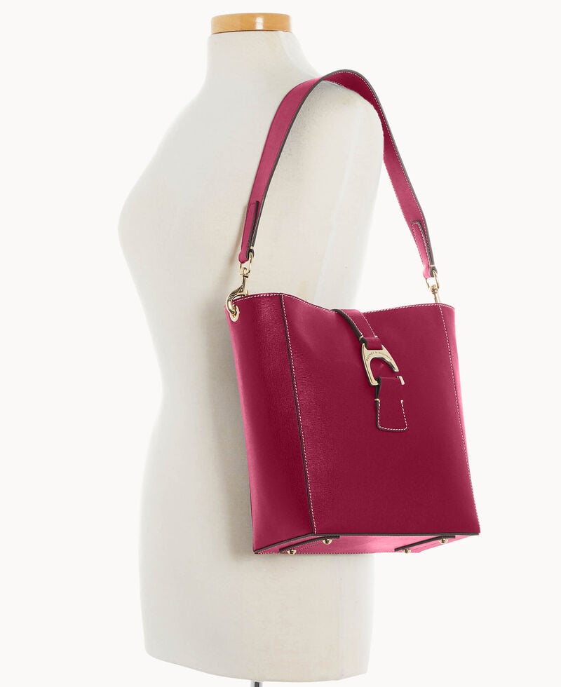 Dooney Saffiano Brynn Cranberry ID-vr8uzSVP