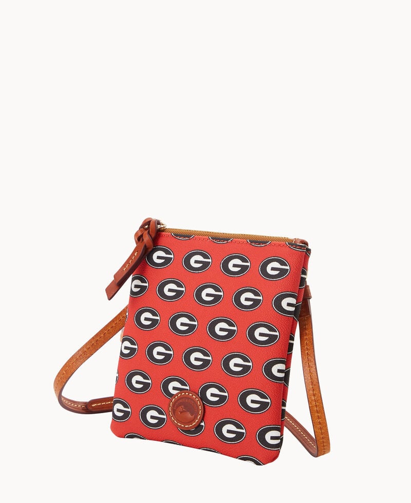 Dooney Collegiate University of Georgia Small North South Top Zip Crossbody University of Georgi ID-wPB2d8JW