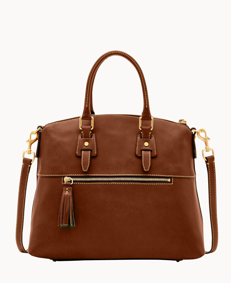 Dooney Florentine Clayton Chestnut ID-wZHTp2TQ