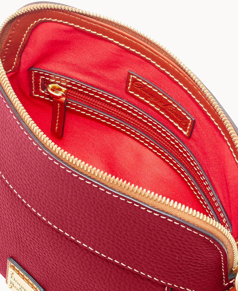 Dooney Pebble Grain Cameron Crossbody Wine ID-yZf9uNbh